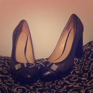 Coach Platform Heels
